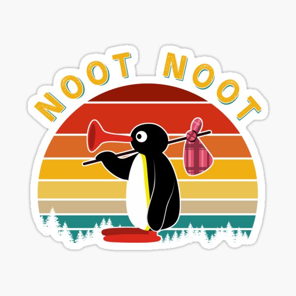 Noot Noot Pingu Not Motherfucker Sticker
