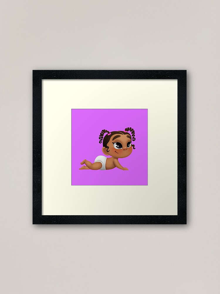 Thumbnail 1 of 7, Framed Art Print, Baby Leela designed and sold by jadeamory-art.