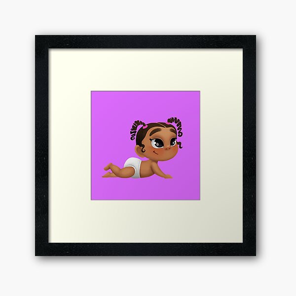Baby Leela Framed Art Print