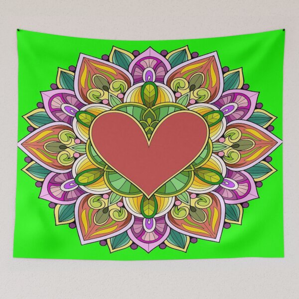 Item preview, Mandala love designed and sold by Ibrahimm12.