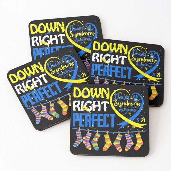 Item preview, Down Syndrome Awareness  Down Right Perfect designed and sold by ADAMANDREWSAU.