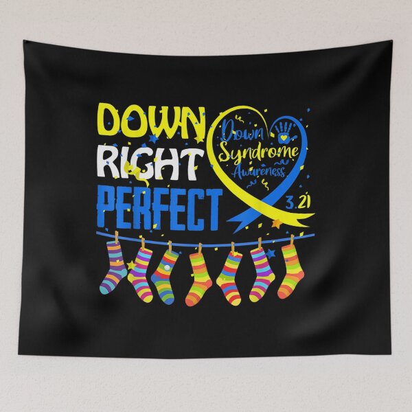Item preview, Down Syndrome Awareness  Down Right Perfect designed and sold by ADAMANDREWSAU.