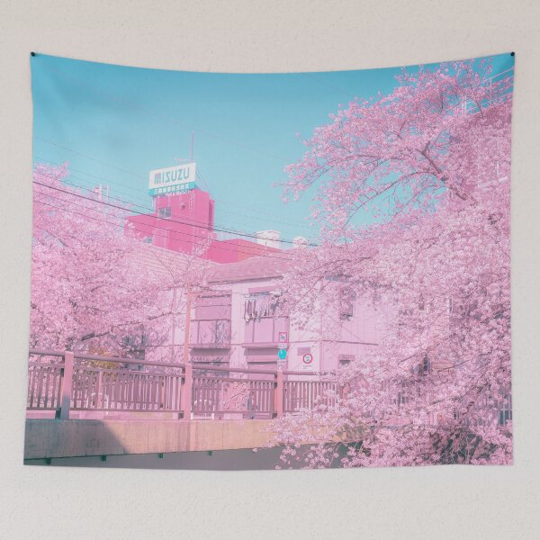 Item preview, Spring in Tokyo Vaporwave citypop pink aesthetic vibe designed and sold by TokyoLuv.
