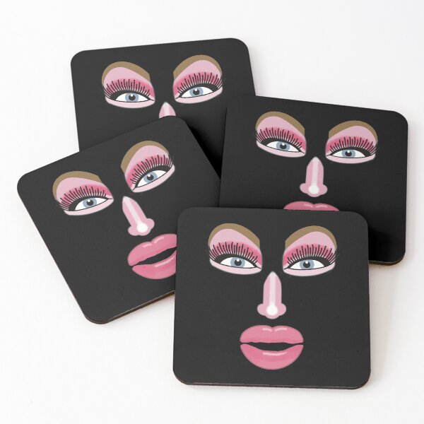 Artikelvorschau, Pink Drag Queen Gesicht entworfen und verkauft von Funful.