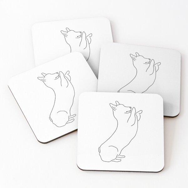Item preview, Corgi hi-five designed and sold by AelooPaws.