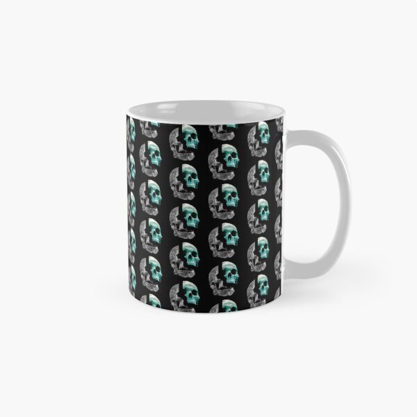 Item preview, Broken Blue Blue And Black Skull Pattern designed and sold by Dopnex.