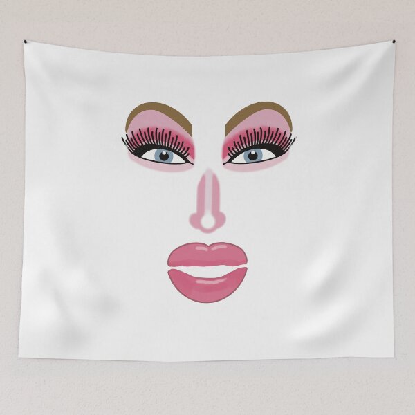 Item preview, Pink Drag Queen Face designed and sold by Funful.