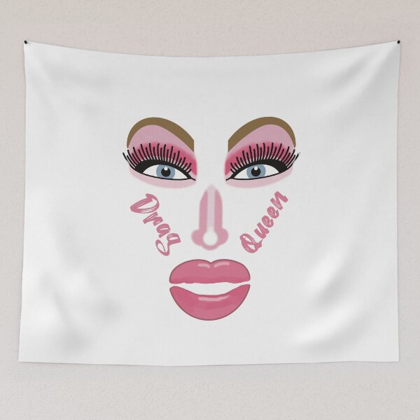 Item preview, Pink Drag Queen Face designed and sold by Funful.