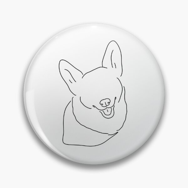 Item preview, Corgi smile designed and sold by AelooPaws.