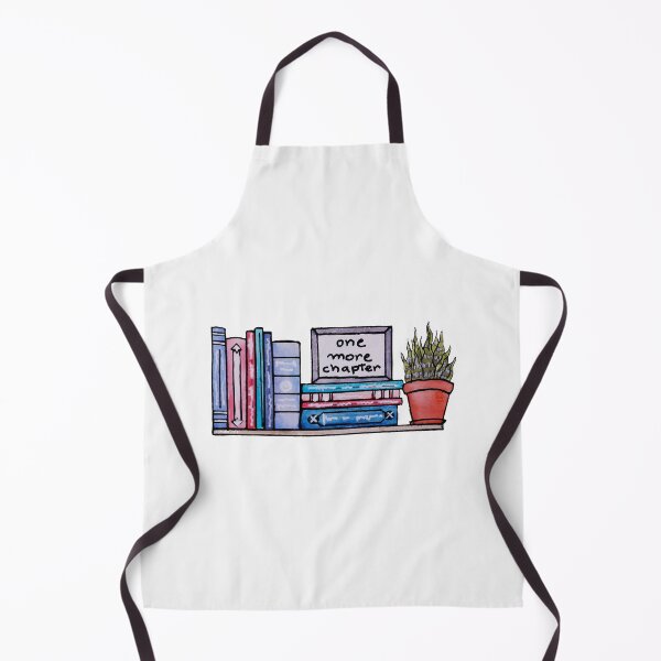 Item preview, Watercolor Library Lovers Bookshelf one more chapter designed and sold by Jessfm.