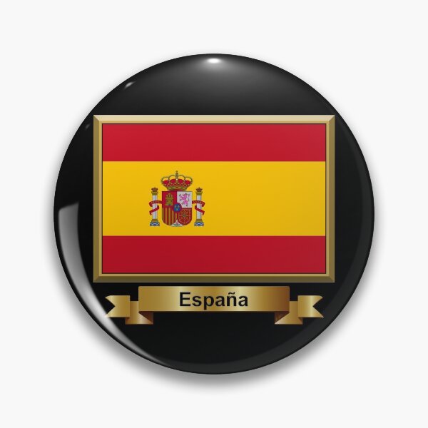 Item preview, Spanish Flag Gifts, Masks, Stickers & Products (N) designed and sold by mpodger.