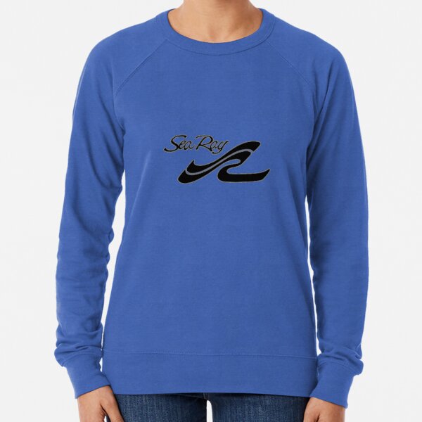 Sea Ray Boat Black Logo Lightweight Sweatshirt