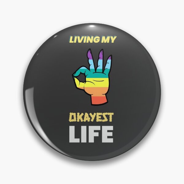 Item preview, Living my okayest life designed and sold by Bratak.