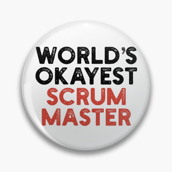 Item preview, World's Okayest Scrum Master designed and sold by Tech-e-Tees.