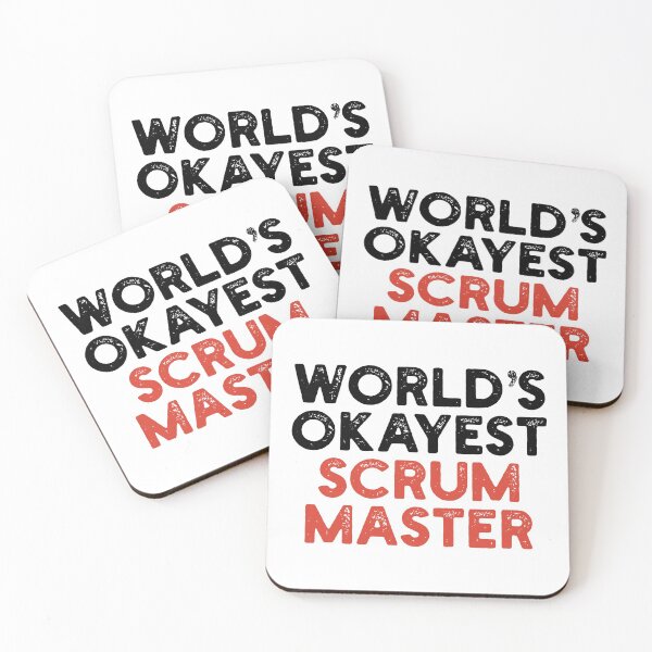 Item preview, World's Okayest Scrum Master designed and sold by Tech-e-Tees.
