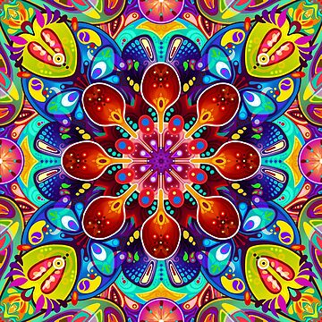 Artwork thumbnail, Colorful pattern 1 by Jade AMORY