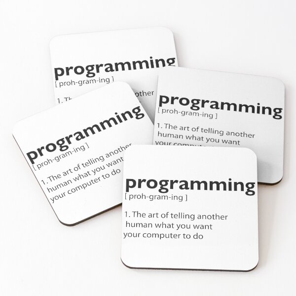 Item preview, Programming definition funny  designed and sold by gook78.