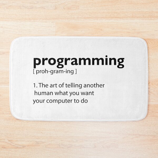Item preview, Programming definition funny  designed and sold by gook78.