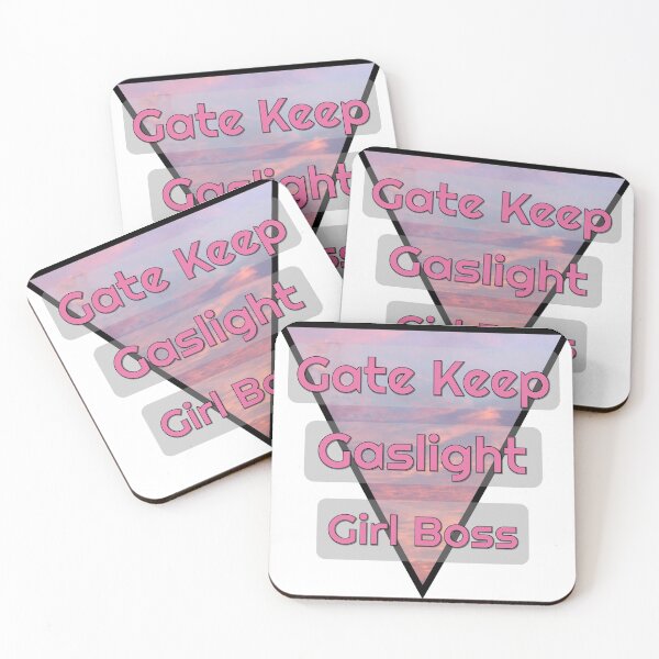 Item preview, Gate Keep, Gaslight, Girl Boss designed and sold by Shibafire.