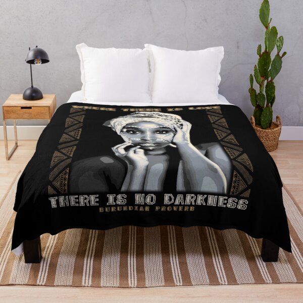 Item preview, Where There is Love There is No Darkness, African, Burundian Proverb, Burundi designed and sold by Proverbial Wisdom Design.