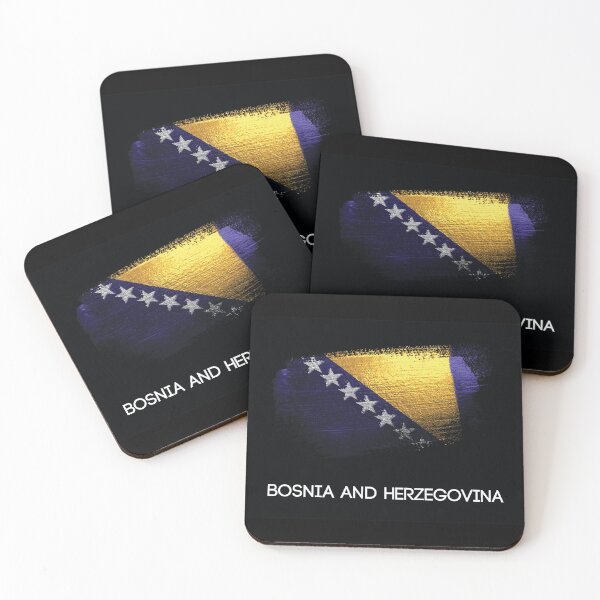 Item preview, Bosnia and Herzegovina Flag designed and sold by Zirrko.