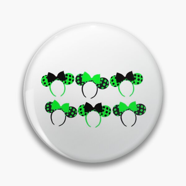 Item preview, Ears, headband, polkadot, green  designed and sold by AbsDrawings.