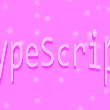 Artwork thumbnail, Typescript JavaScript pink by the-tree