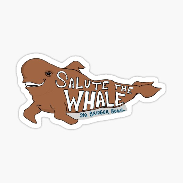 Vista previa del artículo con la obra «NUEVO Salute the Whale», diseñado y vendido por 01Tomchica.