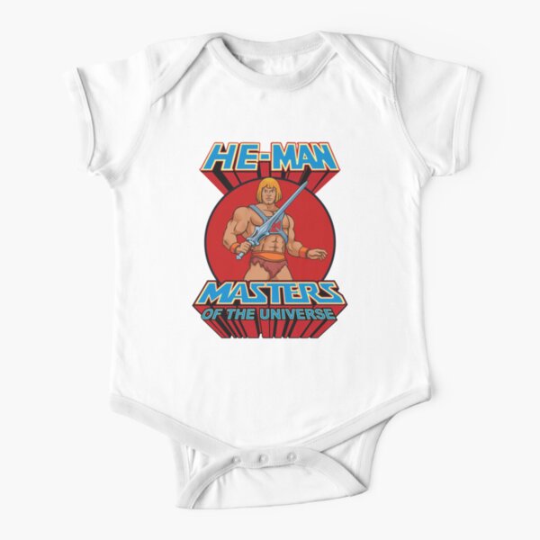 He-Man High Resolution Short Sleeve Baby One-Piece