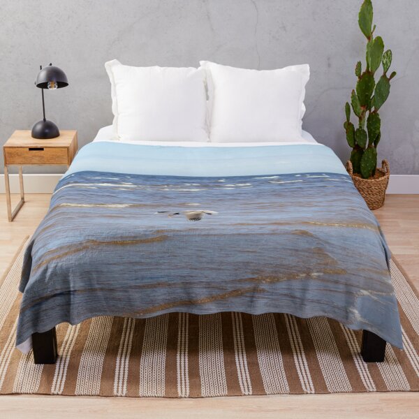 Item preview, Two seagulls flying above the water designed and sold by lena-maximova.