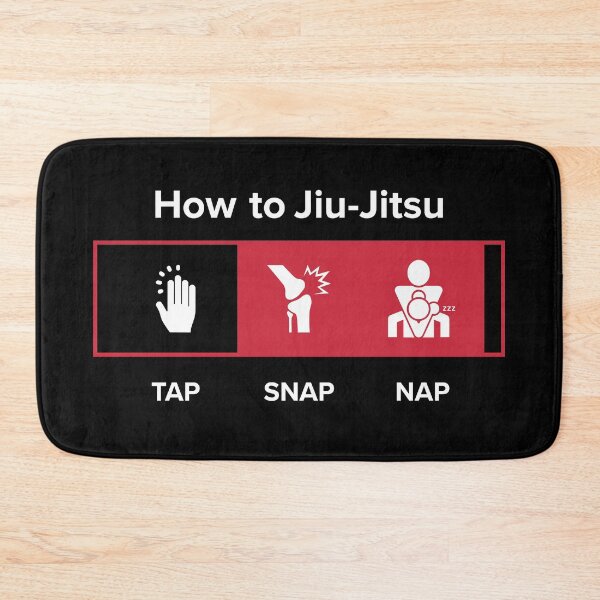 Item preview, How to Jiu-Jitsu (Tap Snap Nap) - Black designed and sold by Eyedalas.
