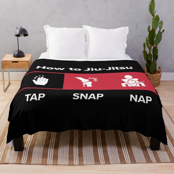 Item preview, How to Jiu-Jitsu (Tap Snap Nap) - Black designed and sold by Eyedalas.