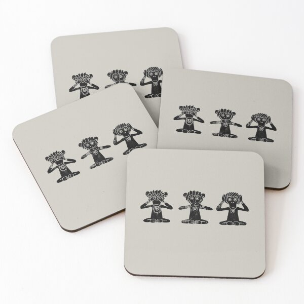 Item preview, Three Wise Monkeys designed and sold by CarolFreire.