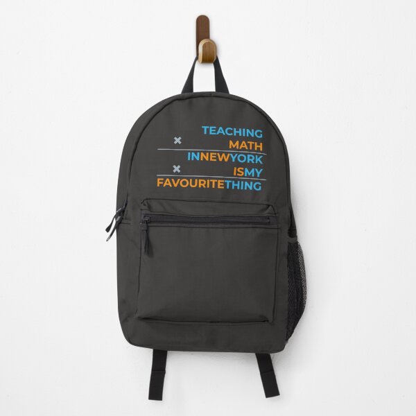 Item preview, Teaching math in New York is my favourite thing  designed and sold by Cat-designs.