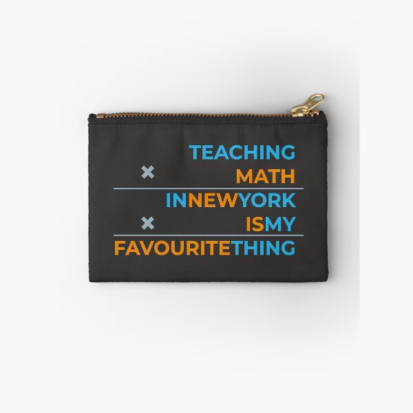 Item preview, Teaching math in New York is my favourite thing designed and sold by Cat-designs.