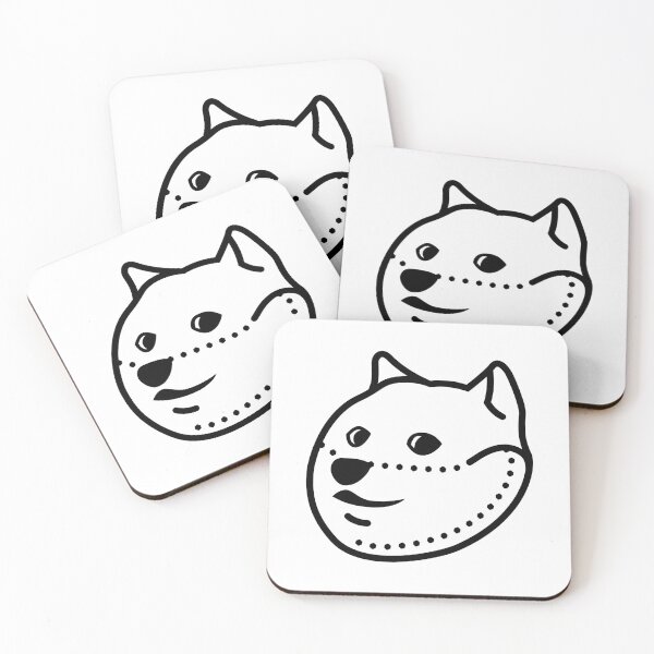 Item preview, Funny Dog Dogecoin Design designed and sold by AeroAstro.