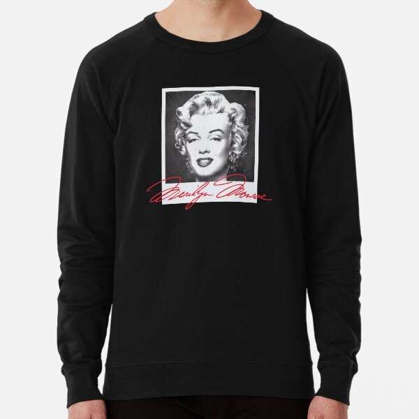 Marilyn Monroe US Flag Sweatshirt American Icon Hollywood Starlet Sweater 