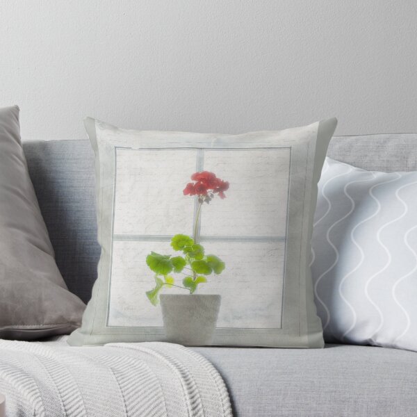 Item preview, Vintage Window Geranium designed and sold by onepony.