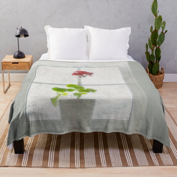 Item preview, Vintage Window Geranium designed and sold by onepony.