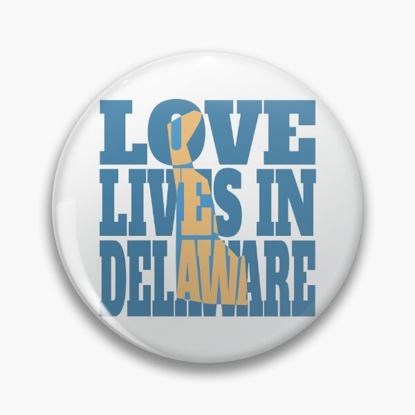 Item preview, Love Lives in Delaware designed and sold by DonDota.
