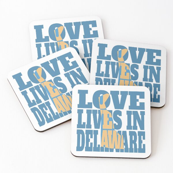 Item preview, Love Lives in Delaware designed and sold by DonDota.