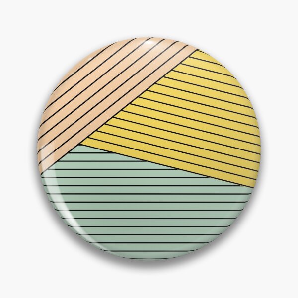 Item preview, Strips beige, yellow, green  designed and sold by IONcreatION.