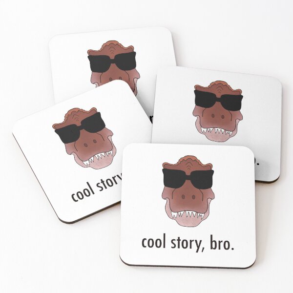 Item preview, Cool Story Bro T-Rex designed and sold by MooreKatDJ.
