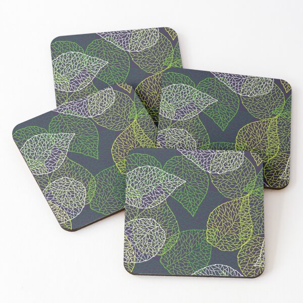 Item preview, Green Leaves Pattern designed and sold by ArtStore20.
