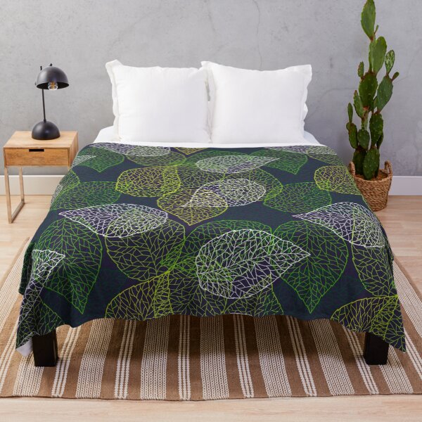 Item preview, Green Leaves Pattern designed and sold by ArtStore20.