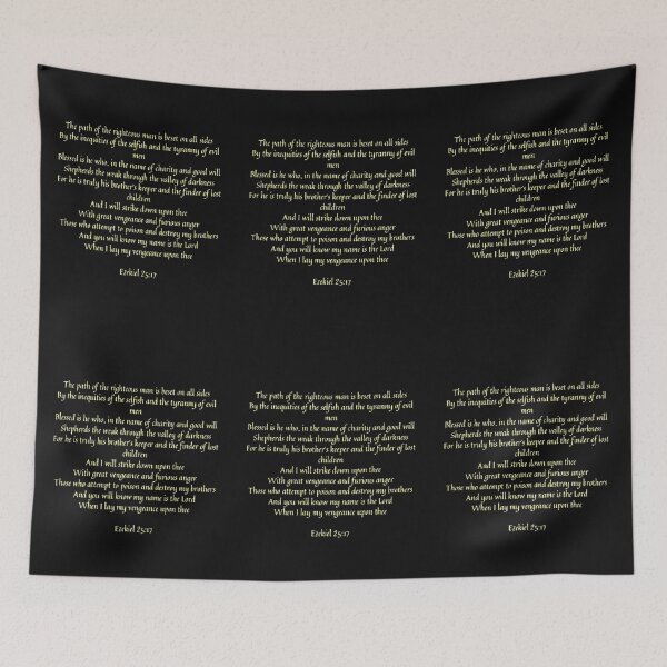 Item preview, Ezekiel 25:17 designed and sold by czavonarola.