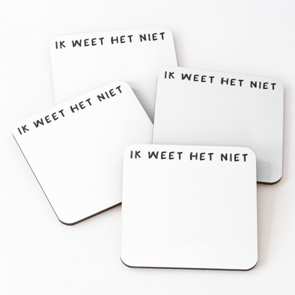 Item preview, Ik Weet Het Niet - I don`t know in dutch designed and sold by WiBto.