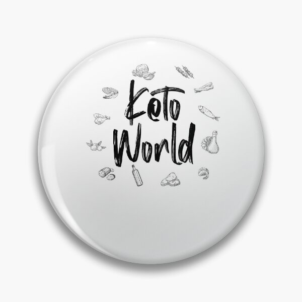 Item preview, Keto World in black - ketogenic Diet - Ketosis  designed and sold by dJ-Design.