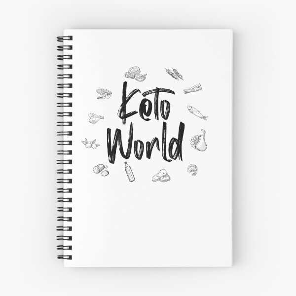 Item preview, Keto World in black - ketogenic Diet - Ketosis  designed and sold by dJ-Design.