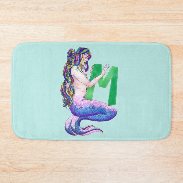Item preview, M for Mermaid Illustration designed and sold by AvalonUnmuzzled.